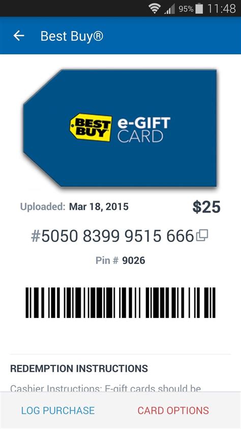 best buy refund gift card